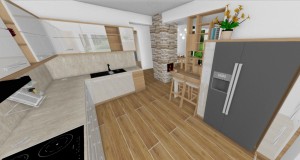 dizajnova kuchyna do L